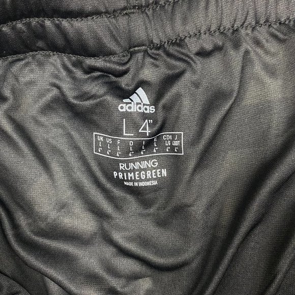 NEW Adidas Marathon 20 Celebration 4" Running Shorts Womens Large Black GM1585 - Picture 8 of 12